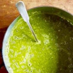 Leek & Matcha Soup